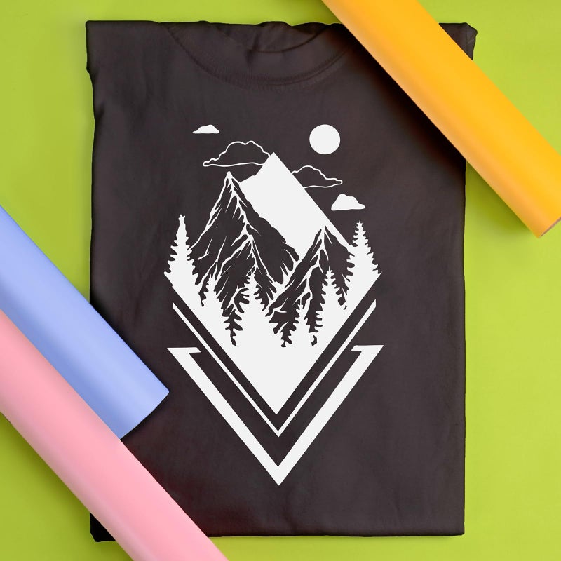 Siser EasyWeed Heat Transfer Vinyl 11.8" x 30ft Roll (White) - Compatible with Siser, Cricut, Silhouette and Other Craft/Professional Cutters - CPSIA Certified - Image 4